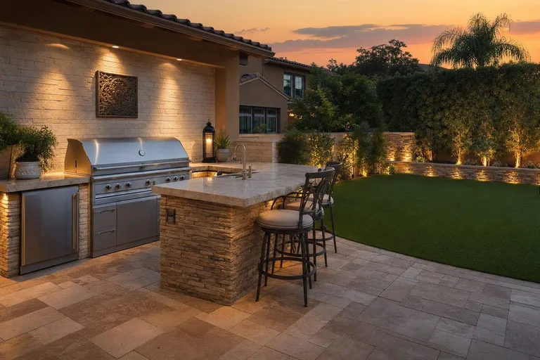 Outdoor Kitchens & Patios by T-Town Turf in Tulsa